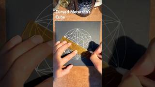 How to draw a Curved Metatron’s Cube Fast [upl. by Gnilhsa496]