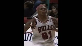 Dennis Rodman Was DIFFERENT ☠️🔥 nba basketball edit rodman chicagobulls michaeljordan [upl. by Aernda]