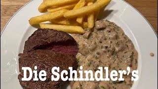 Rezept  Steak mit Rahmchampignons  Super lecker  Ganz einfach [upl. by Glass]