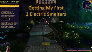 Techtonica Getting My First 2 Electric Smelters [upl. by Anikes]