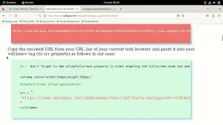 embedMap Use noscripttag method on Drupal CMS [upl. by Shanahan281]