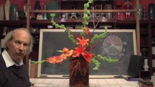 Contemporary HIgh Style Fall Floral Design [upl. by Qiratla930]