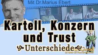 Kartell Konzern und Trust  Unterschiede [upl. by Killion]