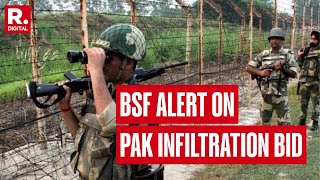 BSF on Alert as 150 Pakistanbased Terrorists Try to Infiltrate India Before Winter [upl. by Trauts]