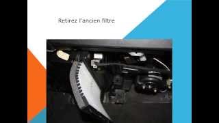 Changement de filtre dhabitacle sur Volvo S40 et V40 [upl. by Hannej]