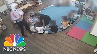 Preschool Teachers Arrested Accused Of Child Cruelty Captured On Livestream [upl. by Ahsemik]