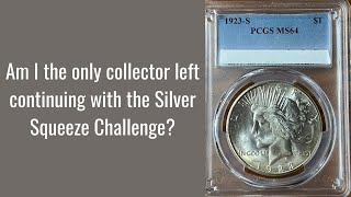 September Silver Squeeze Challenge 1923 S Peace Dollar Four More and Seven Years Ago [upl. by Adnilra]