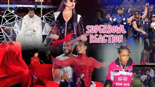 Usher  SUPERBOWL Halftime Show  REACTION 🔥 EPIC [upl. by Anaillil563]