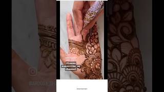 Smple mehndi designYouTube short video [upl. by Lundt]