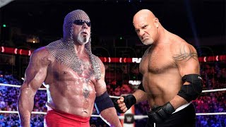 Goldberg vs Scott Steiner Match [upl. by Ecirtal]