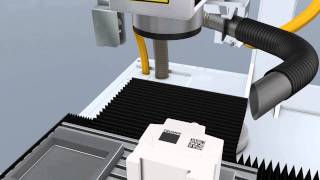 TRUMPF TruMark Station 5000 laser marking workstation [upl. by Ainocal816]