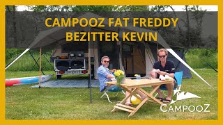 Kamperen met de vouwwagen  de ervaringen van Campooz bezitter Kevin [upl. by Eittod]