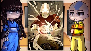 Past Team Avatar React To Future  Avatar The Last Airbender  Gacha Club [upl. by Lednic642]