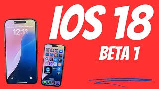 iOS 18 beta 1 disponible  Les nouveautés sur iPhone [upl. by Selie53]