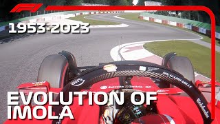 Evolution Of Imola F1 1953  2023 [upl. by Coltin]