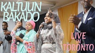 Kaltuun Bacado Live in Toronto  Codkii Kaltuun Bacado  HD 2019 [upl. by Watters]