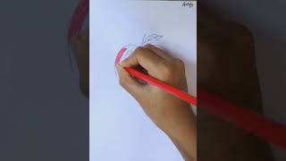 Apple Drawing🍎 drawingforbeginners drawingtutorial drawing shorts shortsvideo shortsfeed art [upl. by Asiela515]