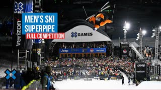 Men’s Ski SuperPipe FULL COMPETITION  X Games Aspen 2022 [upl. by Enecnarf]