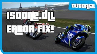 MotoGP17 ISDonedll Error FiX [upl. by Elcin898]