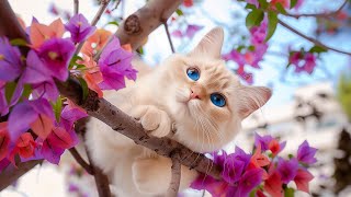 Soothe Your Cat with Relaxation Music  12 Hours Tranquil Tunes for Sensitive Cats Cats Love Music [upl. by Nyrhtak124]