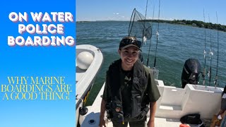 On Water Police Boarding During a Charter How Would You React [upl. by Dannie]