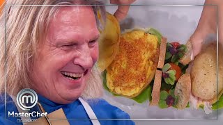 “Bocadillo de PANTATA” la genialialidad de Pocholo  MasterChef Celebrity 9 [upl. by Ziza]