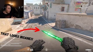 ohnepixel reacts to every M9 Bayonet knife in cs2 [upl. by Reinaldos125]