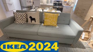 IKEA SOFA COUCHES ARMCHAIR WINTER SALE 2024 SHOP WITH ME [upl. by Gayelord]