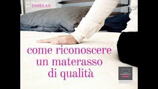 Come riconoscere un materasso di qualità Basta mal di schiena [upl. by Kabab]