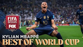 Kylian Mbappé BEST moments for France in the 2022 FIFA World Cup  FOX Soccer [upl. by Ynnoj]