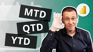 Computing MTD QTD YTD in Power BI for the current period [upl. by Weisbart]