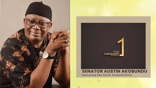 SEN AKOBUNDU CELEBRATES 1 YEAR IN OFFICE  EMPOWERS 1000 ABIA YOUTHS [upl. by Annmarie800]