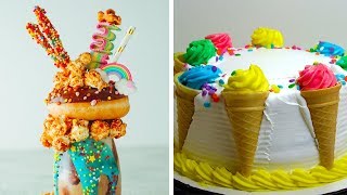 15 Amazingly Simple Cake Decorating Ideas [upl. by Devonna557]