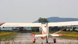 HD Bellanca 7KCAB Citabria and Bellanca 7ECA Citabria Takeoff CSU3 [upl. by Amory250]