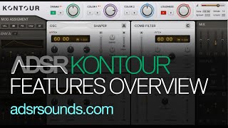 NI Kontour  First Look and Features Overview  Native Instruments Komplete 10 [upl. by Leanatan]