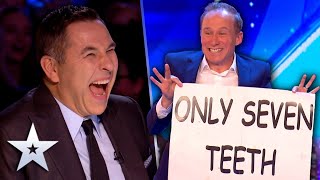 Unforgettable Audition HILARIOUS misheard lyrics with Ben Langley  Britains Got Talent [upl. by Eniluj513]