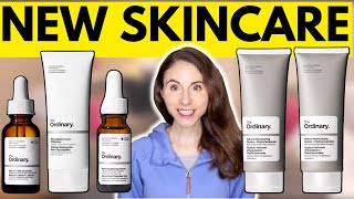 Dermatologist reviews NEW SKINCARE FROM THE ORDINARY [upl. by Yedoc15]