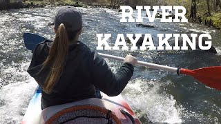 Kayaking Through Rapids on the Lower Mountain Fork [upl. by Nee]