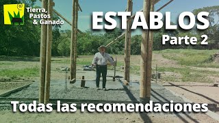 Construcción ESTABLOS Parte 2 [upl. by Aihsilat196]