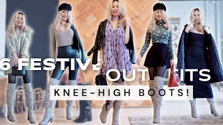 Holiday Chic How to Style Over the Knee Boots [upl. by Teodoro]