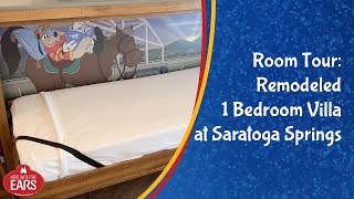 Saratoga Springs  Newly Remodeled 1 Bedroom Villa Preferred  Room Tour [upl. by Eisen]