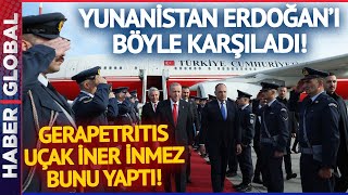 Erdoğanın Uçağı Atinaya İner İnmez Yunanistan Dışişleri Bakanı Giorgos Gerapetritis Bunu Yaptı [upl. by Bautram]