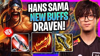 HANS SAMA PLAYS HIS ICONIC DRAVEN WITH NEW BUFFS  G2 Hans Sama Plays Draven ADC vs Ashe [upl. by Schechinger617]