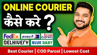 Online Courier kaise kare  Online Courier Service  Social Seller Academy [upl. by Esenej262]