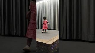 Rosus 1st Stage performance 2yearsold travel bollywood baby [upl. by Llennod807]