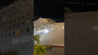 Pacific World in Colon peaceboat pacificworld cruiseship panama [upl. by Drazze]