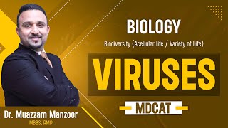 1 Biology  Biodiversity  Viruses  MDCAT 2025 [upl. by Mulford16]