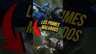 Los Primes MALIGNOS transformers optimusprime transformersone bumblebee shorts [upl. by Basil]