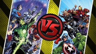 VERSUS Marvel vs DC Comics [upl. by Eenrahc]