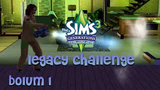 The Sims 3 Legacy Challenge  Bölüm 1  Bu Mahallede Bir Gariplik Var [upl. by Lindholm]